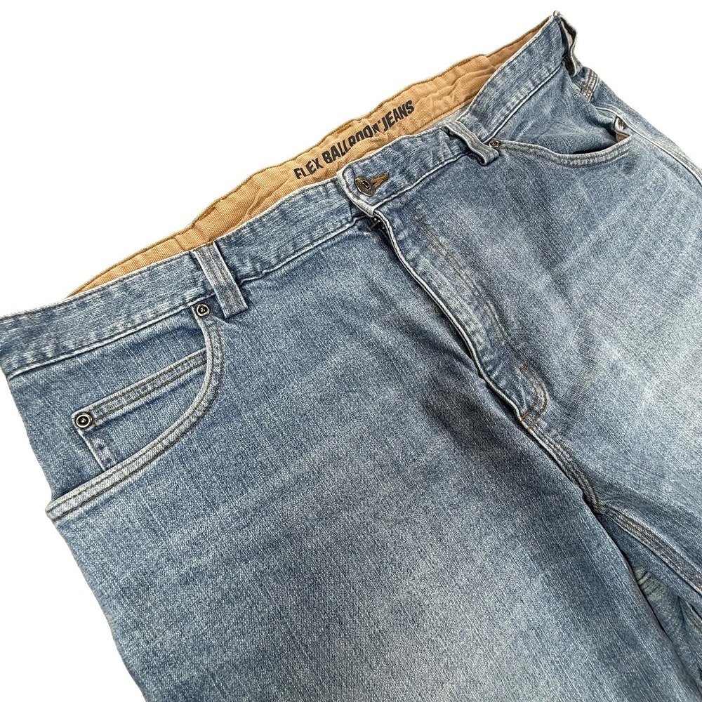 Duluth Trading Co Ballroom Flex Jeans Mens 42x28 Relaxed Fit Blue 20207C